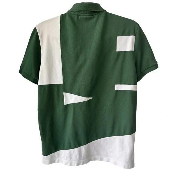 Lacoste Heritage Pique Polo Shirt Spring 2022 World Cup Morocco Size M - Picture 2 of 4